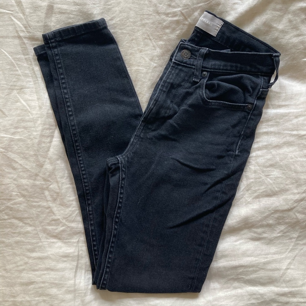 Everlane high rise skinny 25 regular